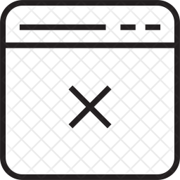 Close browser Icon