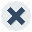 Close Button Delete Button Wrong Sign Icon