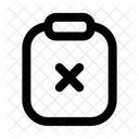 Close Clipboard Cancel Clipboard Cross Clipboard Icon