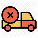 Pickup Truck Shipping And Delivery Transport Icon