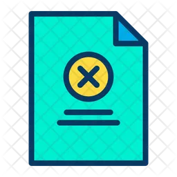 Close Document  Icon