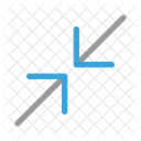 Close Fullscreen Arrow Direction Icon