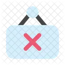 Close Sign Lock Icon