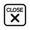 Cross Close Interface Icon