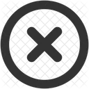 Close Wrong Delete Icon