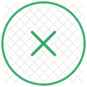 Faliure Colse Icon Close Failure Icon