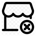 Close Market  Icon