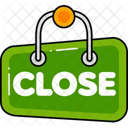 Close sign  Icon