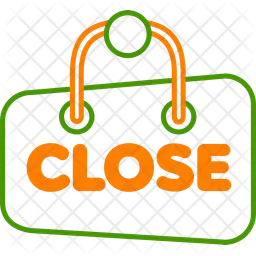 Close sign  Icon