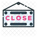 Close Sign Closed Sign Board Sign Board Icon