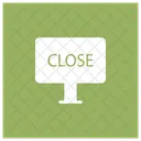 Close Signboard  Icon