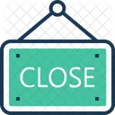 Close Signboard Icon