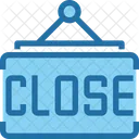 Close Signboard Sign Icon