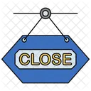Close Signboard Close Signboard Icon