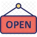Close Signboard  Icon