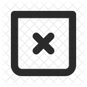 Close Square  Icon