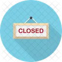 Closed Sign Shopping Icon