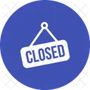 Closed Tag Hanging Icon