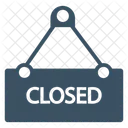 Closed Notice Shop Icon
