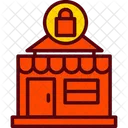 Closed Ecommerce Market Icon