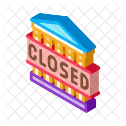 Closed Amusement Park  Icon