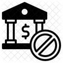 Closed Bank  Icon