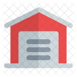 Closed barn  Icon