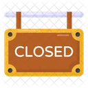 Closed Label Closed Closed Board Icon