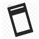 Closed book bookmark  Icon