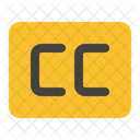 Closed Caption Subtitles Video Icon
