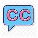 Closed Captioning Captioning Cc Icon