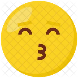 Closed Eyes Emoji Icon