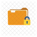 Closed Folder Secure Safe Icon