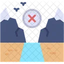 Closed Lake Forbidden Icon