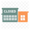 Closed Restaurant Building Icon