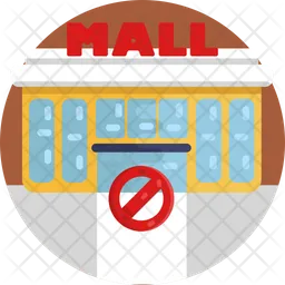 Closed Mall  Icon