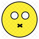 Closed Mouth Emoji  Icon