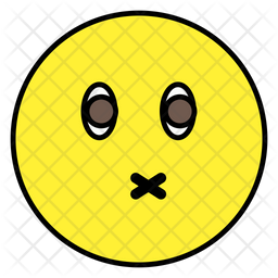 Closed Mouth Emoji Emoji Icon