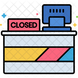 Closed Register Icon