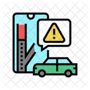 Closed Road Warning  Icon