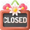Closed Sign Closed Closed Board Icon