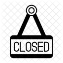Closed Sign Icon