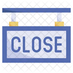 Closed sign  Icon