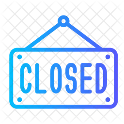 Closed Sign  Icon