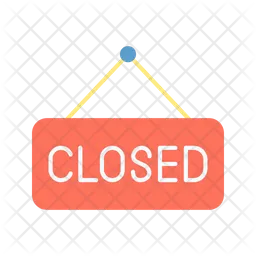 Closed Sign  Icon