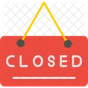 Closed Sign Closed Shop Icon