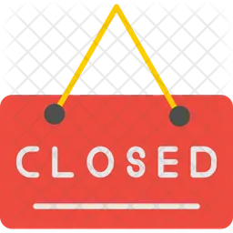 Closed Sign  Icon