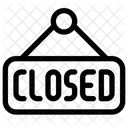 Closed Sign  Icon
