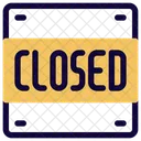 Closed Sign  Icon