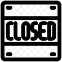 Closed Sign  Icon